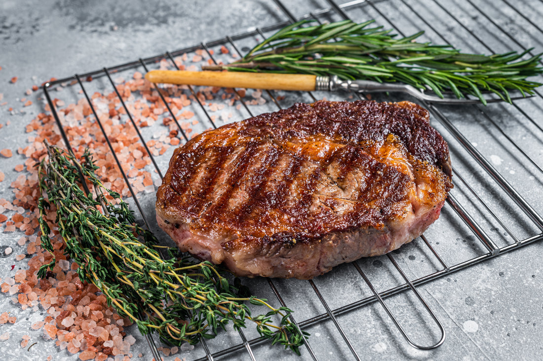 Ribeye Steak | Garnished in KRU Sauce