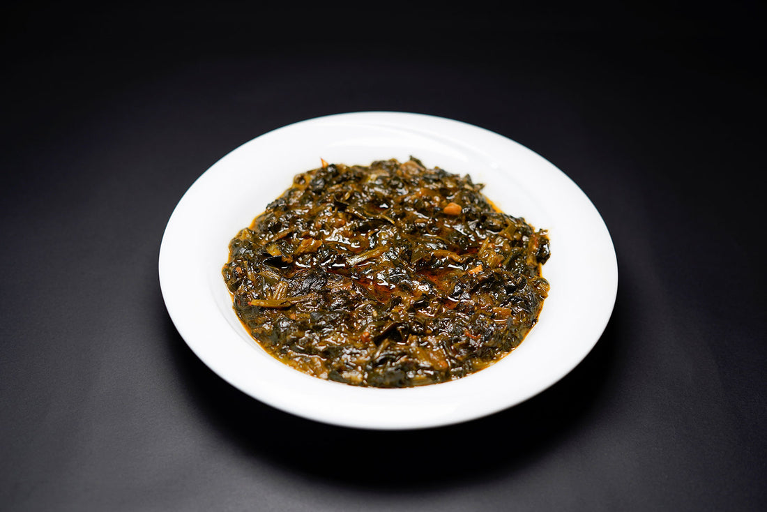 Liberian Fried Spinach Stew