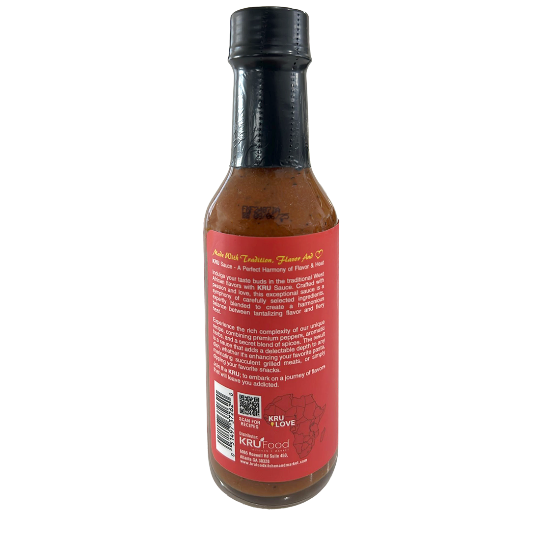 The "Fiery" Plant-based KRU Sauce