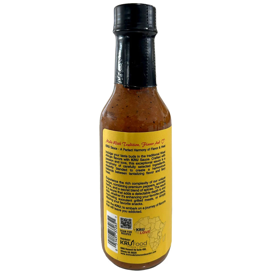 The “HOT “Plant-based KRU Sauce